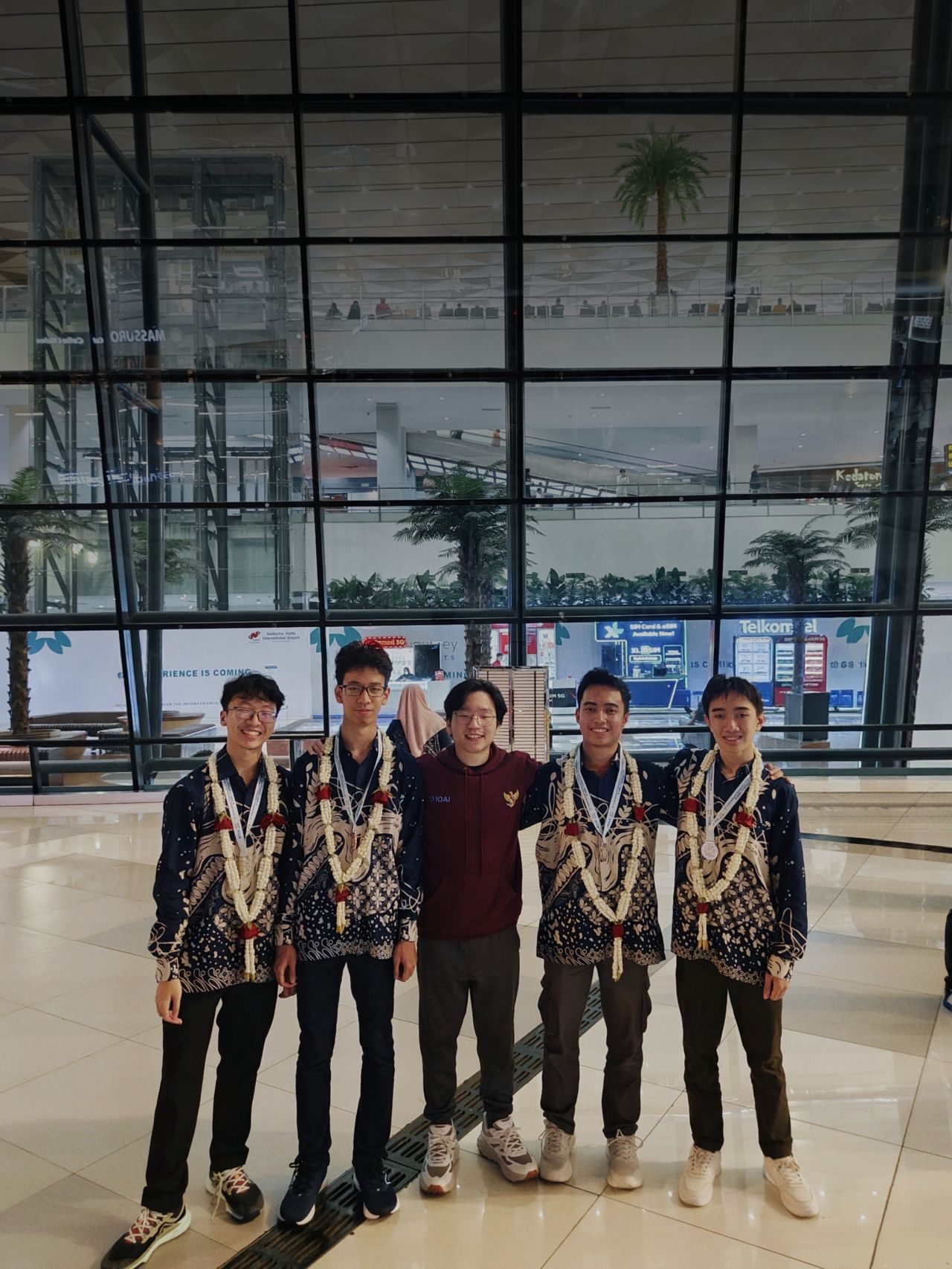Coaching Indonesian National AI Team